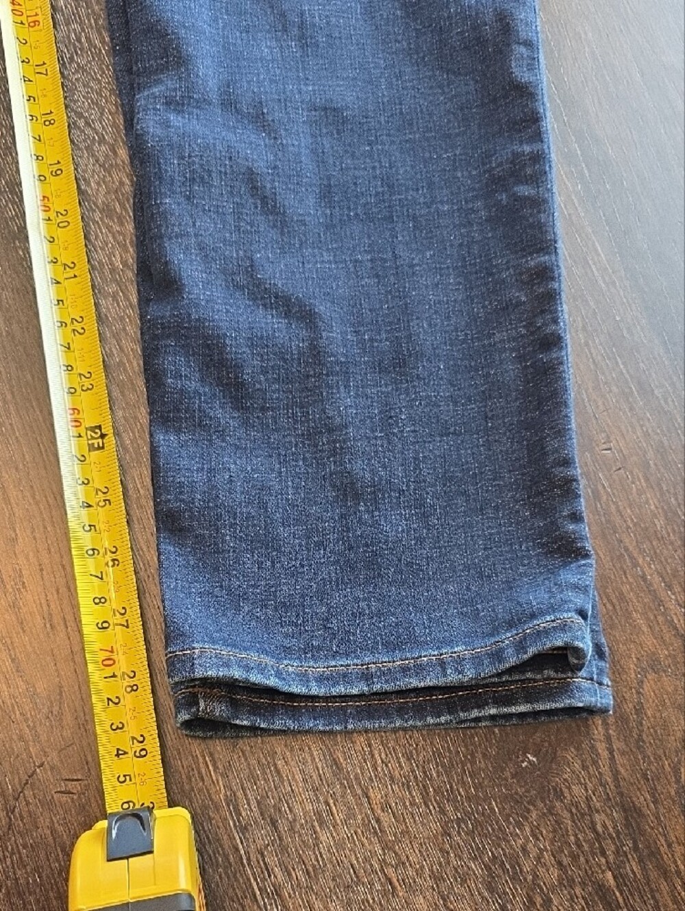 American Eagle Outfitters Men's Indigo Slim Straight Jeans - Picture 6 of 6